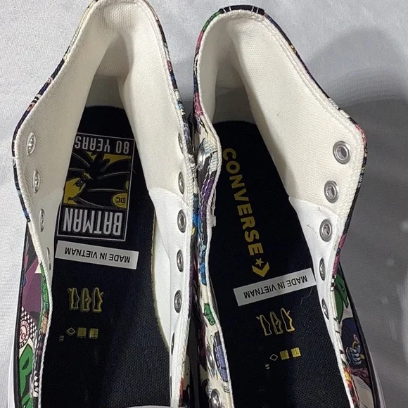 CONVERSE BATMAN shoes new - Picture 6 of 14